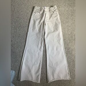 Dear John Women's Cream Flare Jeans